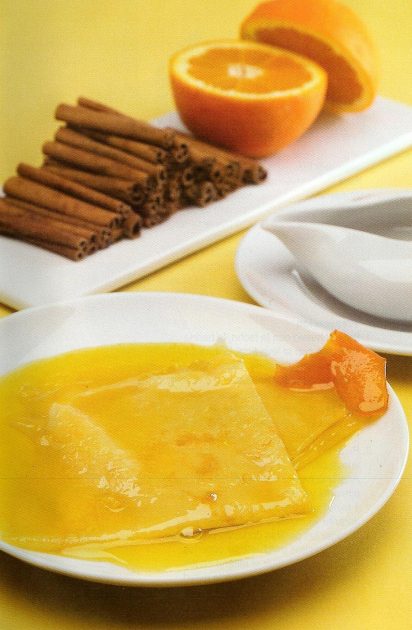 Cómo hacer Crepes Suzette - Receta Fácil crepes suzette 1 2