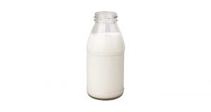 botella leche crepe